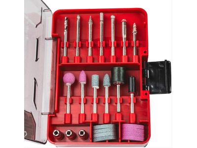 Аксесоари за шлифовалка Raider 96бр. к-т в куфар