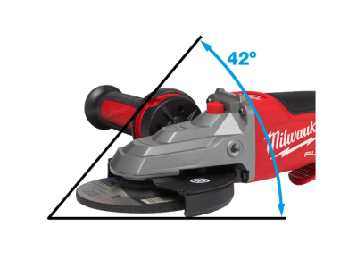 Акумулаторен безчетков ъглошлайф Milwaukee M18 FSAGF125XPDB-0X с куфар