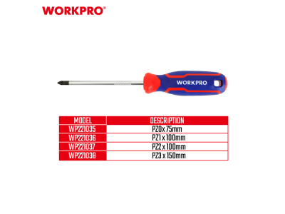 Pozidriv Screwdriver PZ1 x 100 mm