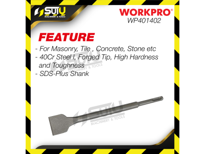 SDS+ Hammer Flat Chisel 40 x 14 x 250 mm