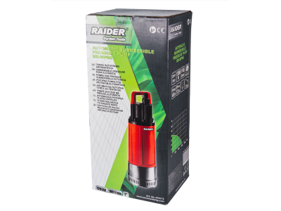 SUBMERSIBLE AUTOMATIC PUMP RAIDER 1200W 1"100L/MIN 40MINOX RD-WP66 – 070173