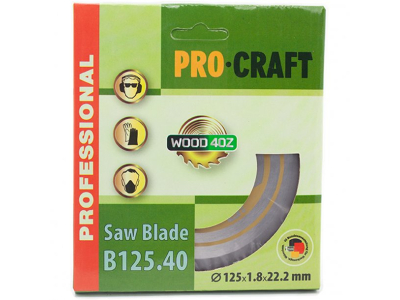 B125.40 Saw blade SK Procraft