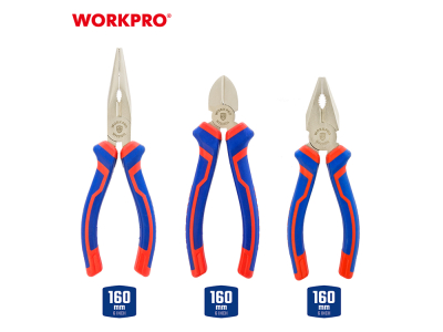 3-Piece Pliers Set 160 mm (6")
