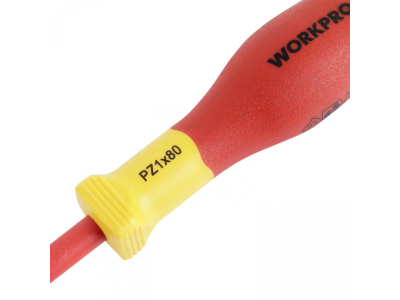 Отвертка VDE 1000V PZ1 х 80 мм