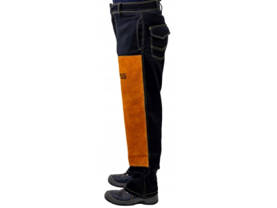 Welding trousers - leather/fabric, M Rhinoweld TR583-712-287-002