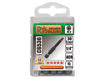 Накрайник PZ2 1/4х50 Exclusive S2- ACR Richmann C6536