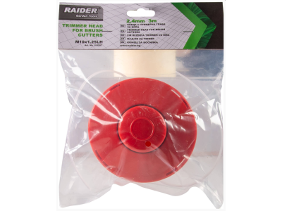 Raider Корда с тримерна глава за коса ø2.40mm 3m M10x1.25LH RD