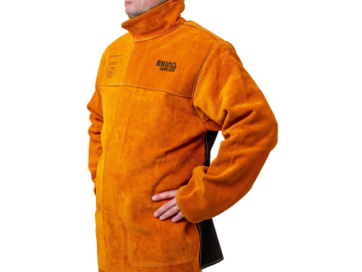 Welding jacket - leather/fabric, M Rhinoweld JK269-712-287-002