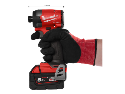 Milwaukee M18 FID3MC-502X Безчетков ударен винтоверт с 2 батерии 5Ah, куфар и подаръци