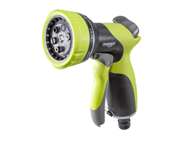 Raider Watering gun LUXE with 2-component housing, 6 functions GX