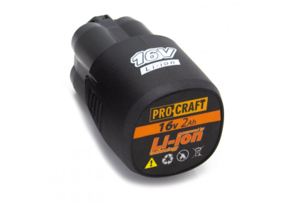 Rechargeable battery 16V, 2Ah Procraft 16/2