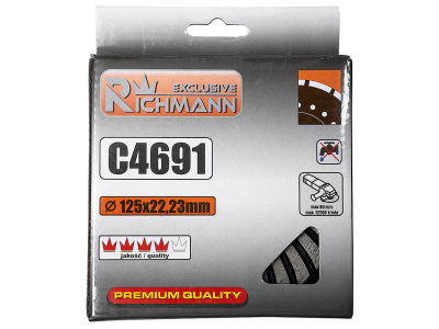 Диск за шлайфане на бетон TURBO 125mm Richmann C4691