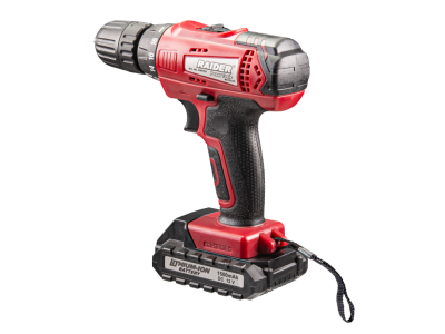 Raider RD-CDL34 Cordless Drill with 2 Batteries and Tool Case - 030163