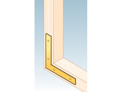 Corner plate for joinery NA8 100х100х15mm