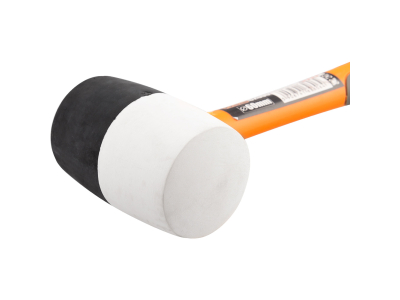 Rubber hammer with fiberglass handle 665g Richmann C2606