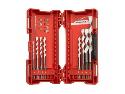 Set of multifunctional drills 8 pcs. Milwaukee
