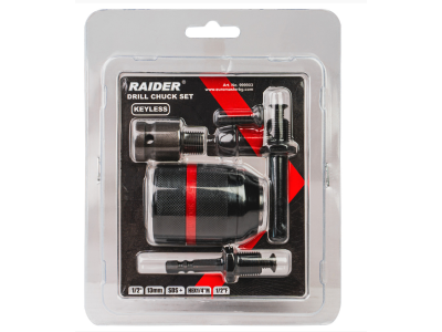 Raider Патронник за бормашина 1/2"mm мет. SDS+ HEX1/4"M квадррат 1/2"F