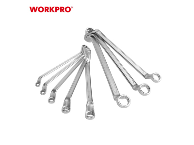 Double Box End Wrench Set, 8 pcs