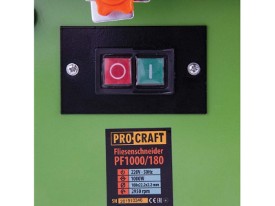 PF1000/180 Procraft Electric tile cutting machine