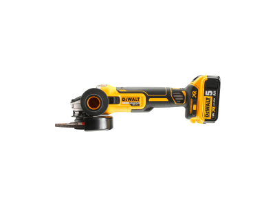 Angle grinder with battery and charger Dewalt DCG405P2