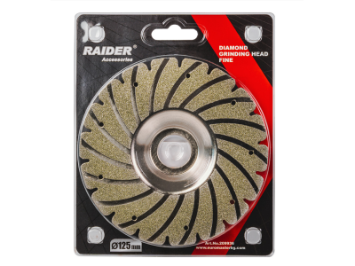 Raider Diamond Grinding Disc 125x22.2mm Fine