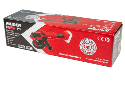 Raider R20 RDP-JPC20 Безчеткова полирмашина Dual Action Ø125mm Solo - 041608