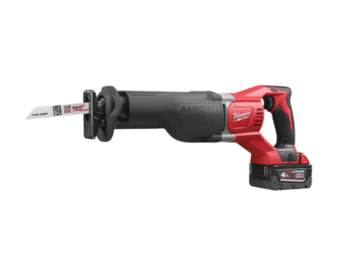 Акумулаторния саблен трион Milwaukee M18BSX-0 с мощен 4-полюсен мотор