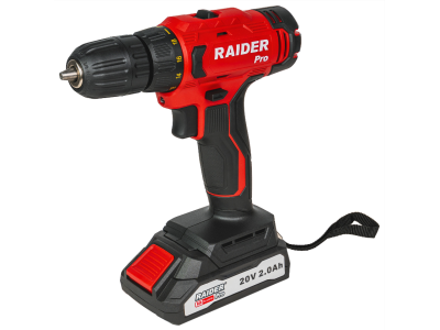 Raider R20 RDP-SPCD20 Cordless drill with 2Ah battery and case - 030227