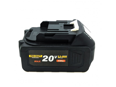 Rechargeable battery Procraft 20V, 4Ah 20/4