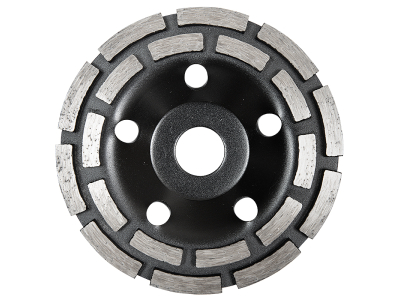 Gridding diamond cup double segment 125mm Richmann C4686