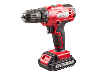 Raider RD-CDL34 Cordless Drill with 2 Batteries and Tool Case - 030163