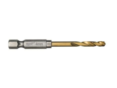 Комплект свредла 4mm за метал Milwaukee RedHEX HSS-G TiN - 2 бр.
