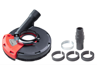 Raider Предпазител за прахоулавяне за ъглошлайф 125mm с адаптери