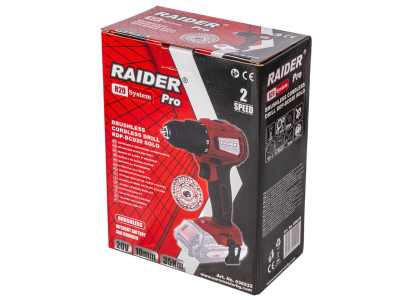 Brushless drill Raider R20 RDP-BCD20 without battery - 030232