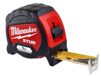 Milwaukee STUD™ II Impact-Resistant Magnetic Tape Measure 5 m - 4932471626