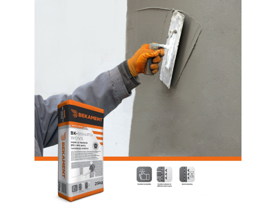 BK-StirolFix WDVS Лепило-шпакловка за топлоизолационни плочи EPS 25kg Bekament