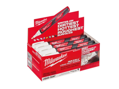 Маркер специализиран за бетон Milwaukee мет. бял