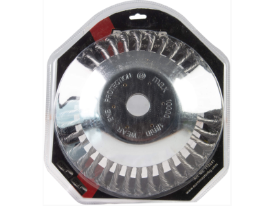 Raider Wire hair brush, conical braided Ø200mm x Ø25.4mm