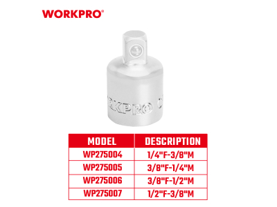 1/2" To 3/8" Socket Adapter