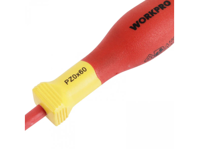 Отвертка VDE 1000V PZ0 х 60 мм
