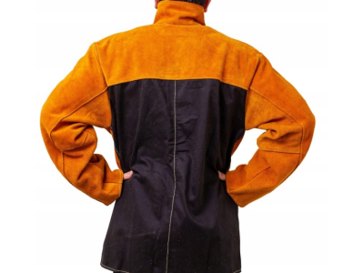Welding jacket - leather/fabric, M Rhinoweld JK269-712-287-002