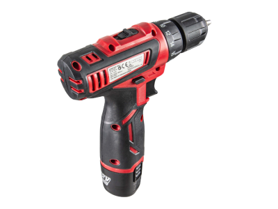 Raider PRO RDP-CDL09T Cordless drill with 2 batteries, case and tools - 030125