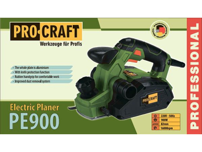 Electric planer PROCRAFT PE900