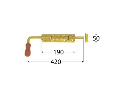Резе WSP 420х190х50mm с пружина