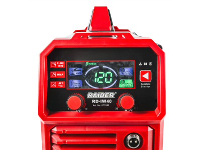 Raider Инверторен електрожен 2в1 MIG /MAG gasless& MMA 120A RD-IW40