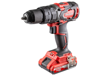 Безчеткова ударна бормашина Raider RDI-CDB02 с 2 батерии 2Ah и куфар - 011502