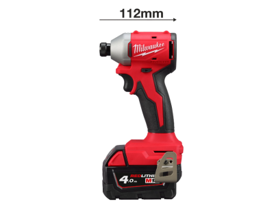 Milwaukee M18 BLIDRCMC-402C Ударен винтоверт с батерия, куфар и подарък елек