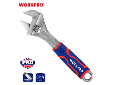 Adjustable Wrench 250 mm with Ergonomic Handle