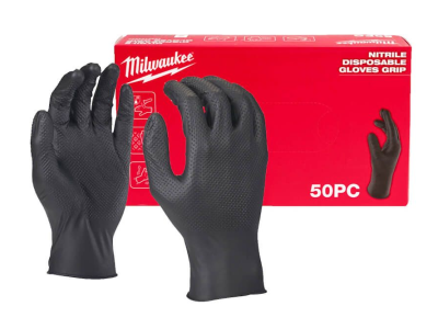 Еднократни нитрилни ръкавици Milwaukee