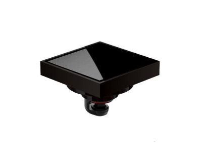 Magradin Сифон квадратен Duo Black Pearl